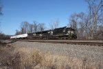 NS 4008 leads train 28X at MP 116